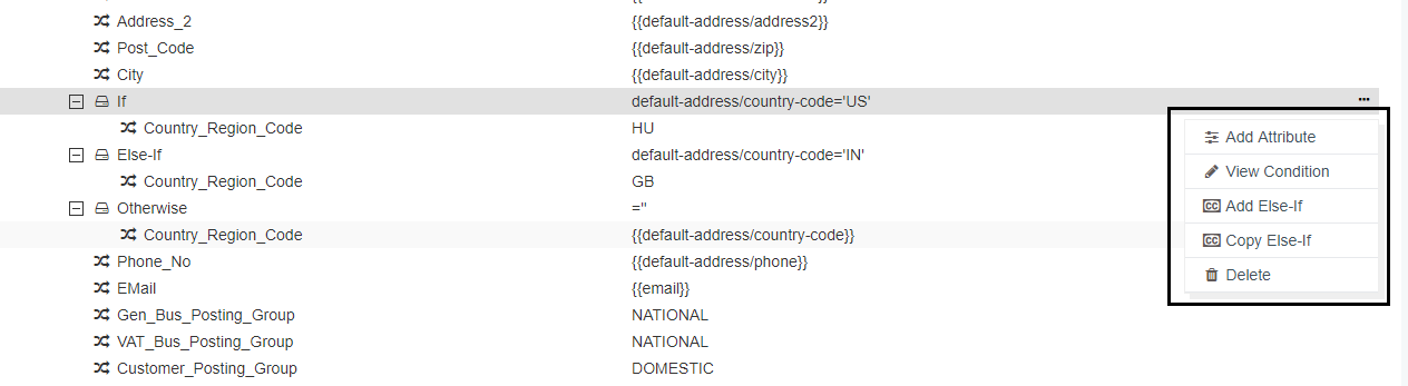 Attributelevel-AddCondition