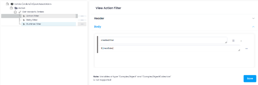 amazonvendorcentral_actionfilter