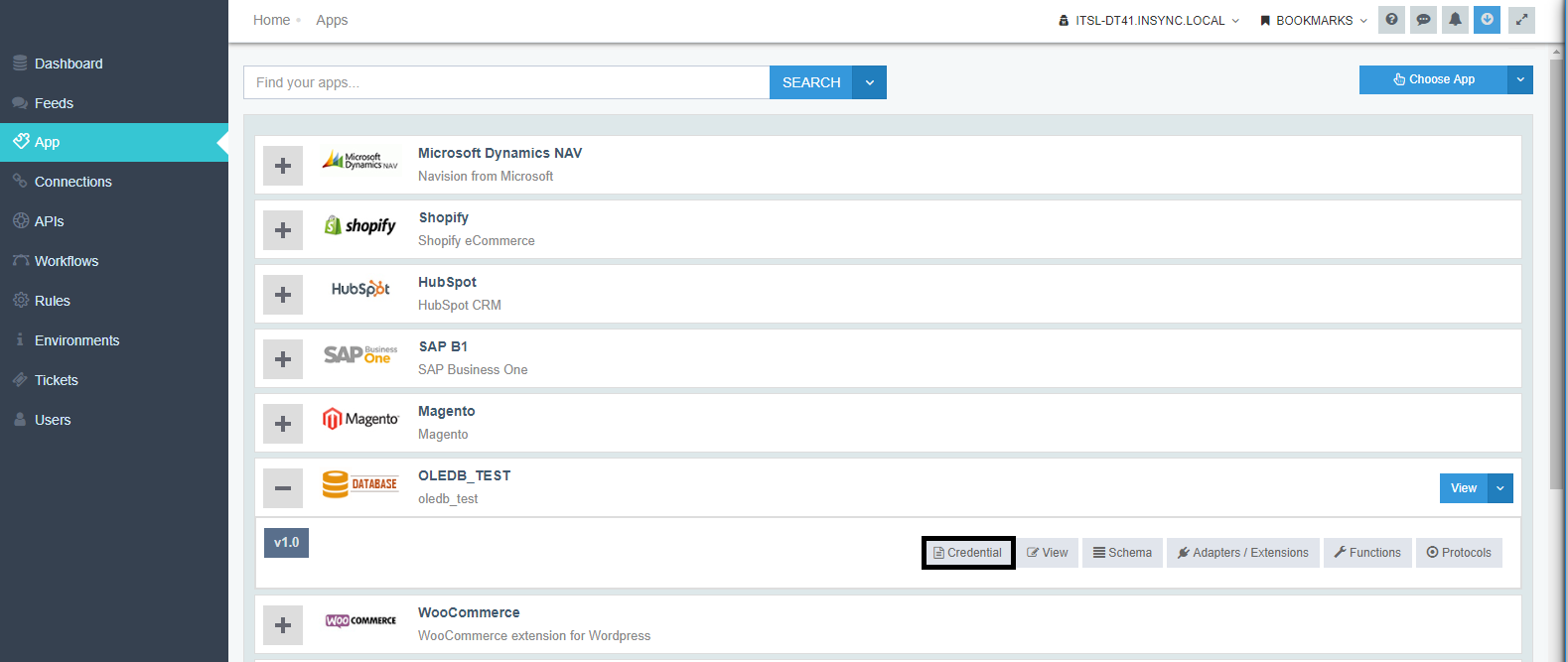 Oledb-Cloud-Credential