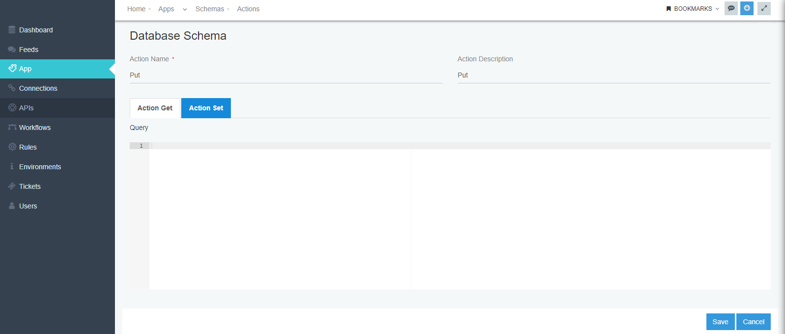 Put Operation Database Schema