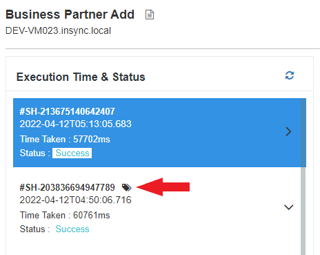 Customfiltersnapshottag